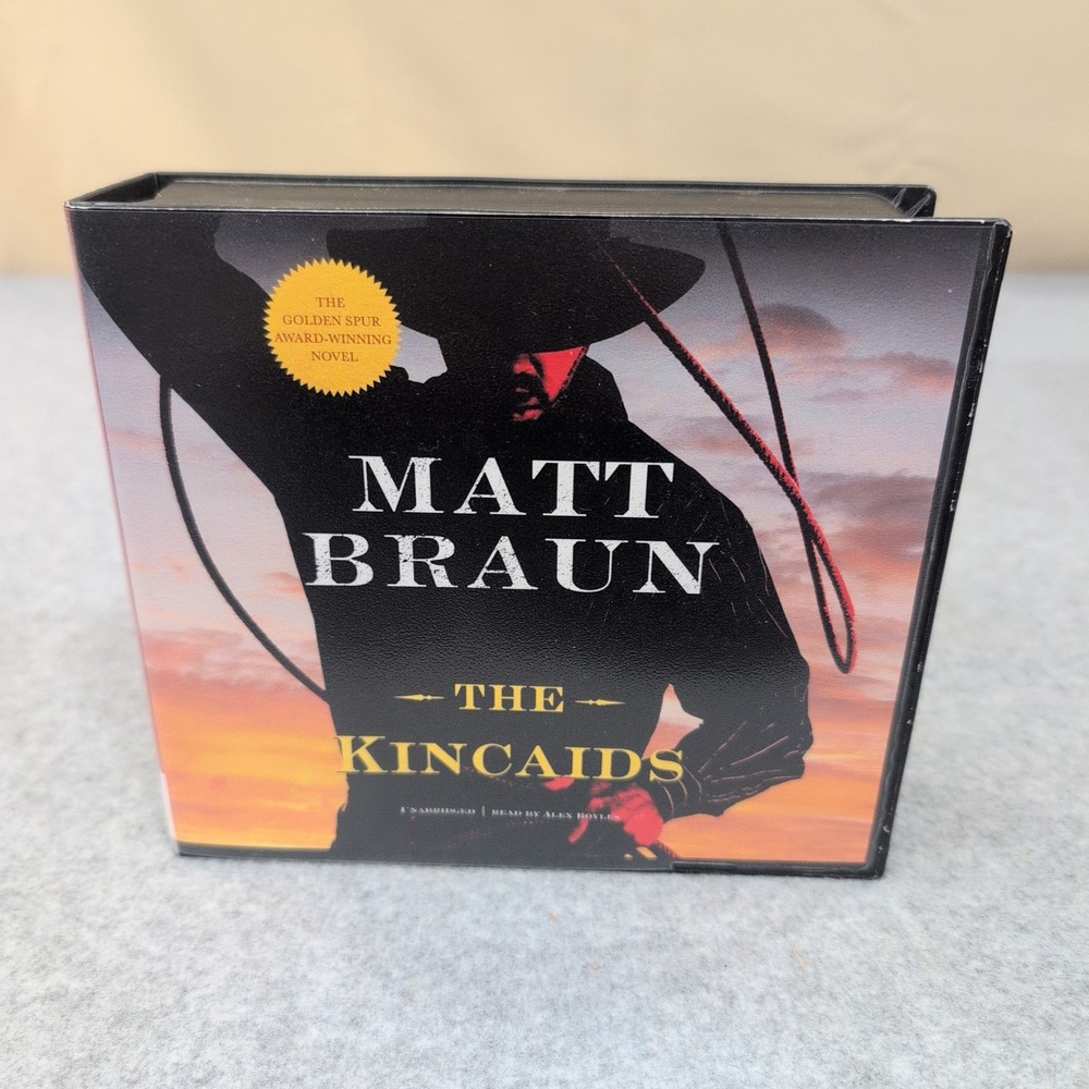 The Kincaids Matt Braun Unabridged Audio CD Western Golden Spur Award Novel